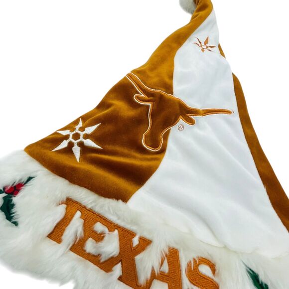 Texas Longhorns Santa Hat - Picture 2 of 4